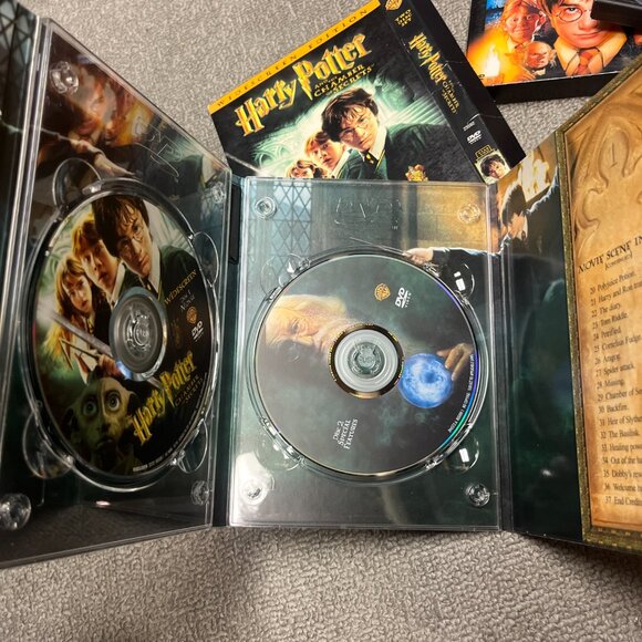 Harry Potter Movie Lot Of 7 DVD And Blu Ray Full Set With Cases The Dealthy Hal - Picture 6 of 13